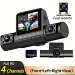 FourCamera HD Dash Cam See Everything Drive Safer