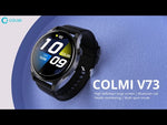Colmi - V73 Smartwatch 1.43″ Ultra-large 1.43" HD AMOLED Display - Pink
