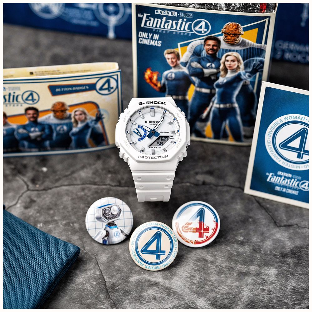 G-Shock Mens Fantastic 4 First Steps - DW-6900HDS-7