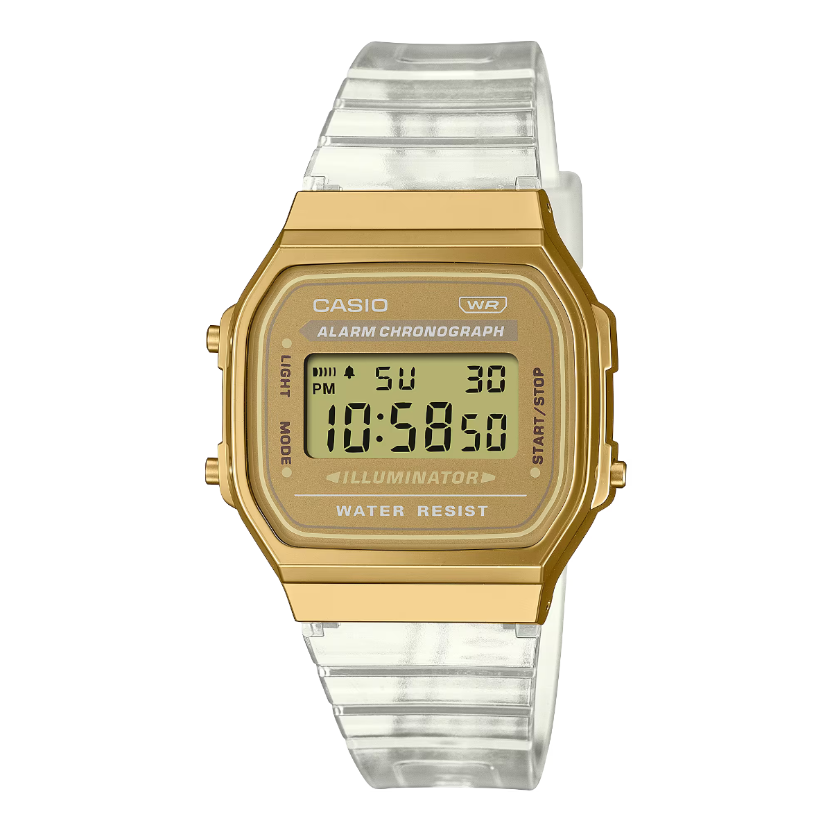 Retro Unisex WR - A168XESG-9ADF