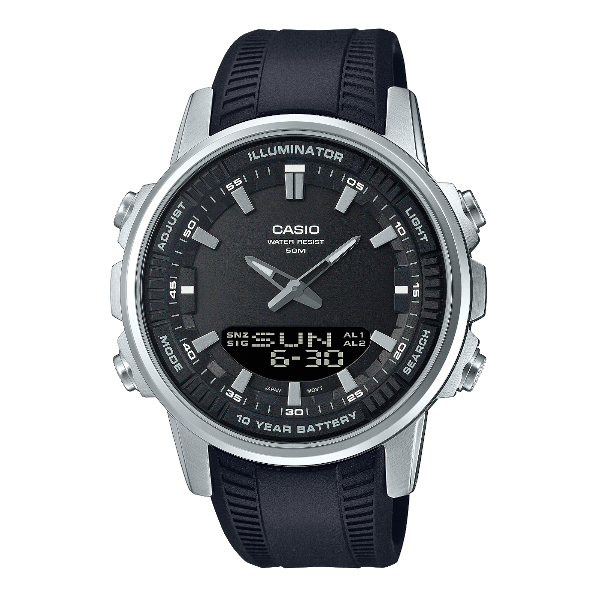Water resist 50m best sale casio