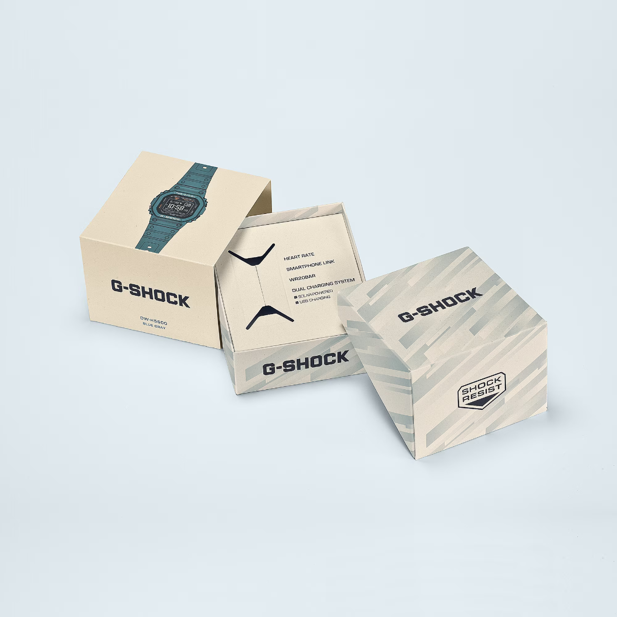 G-Shock Move Mens 200m Heart Rate Solar - DW-H5600-2