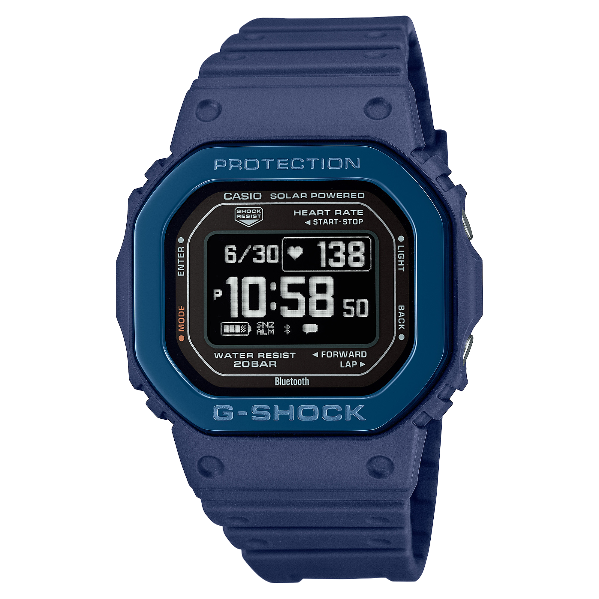 G-Shock Move Mens 200m Heart Rate Solar - DW-H5600MB-2ER
