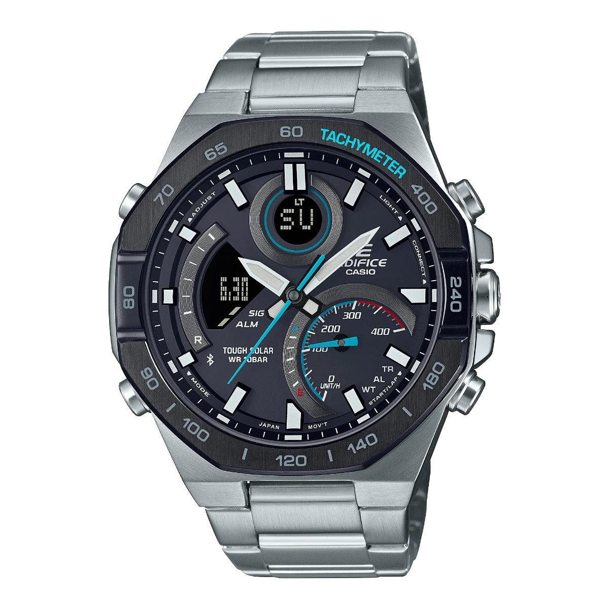 Edifice Mens 100m Bluetooth Solar - ECB-950DB-1ADF