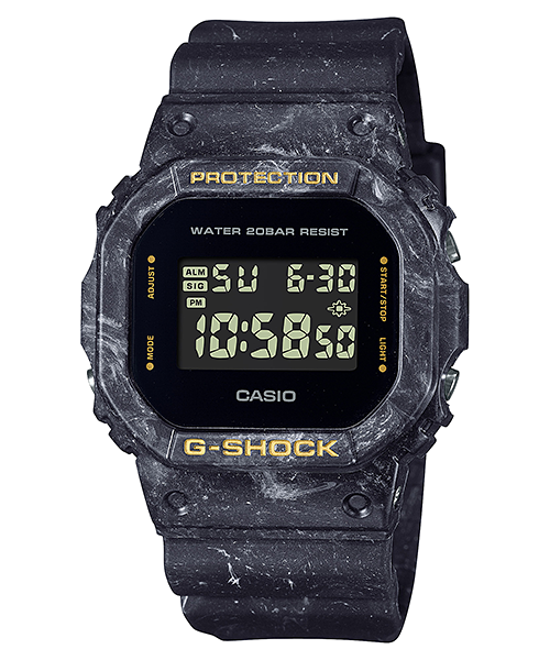 G-Shock Mens 200m Standard - DW-5600WS-1DR