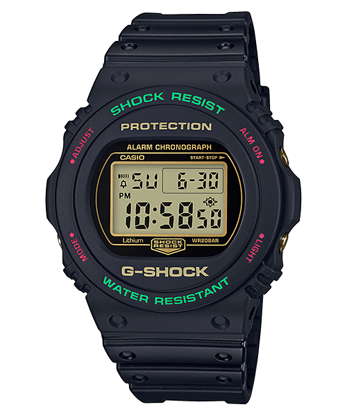 G-Shock Mens 200m Standard - DW-5700TH-1DR