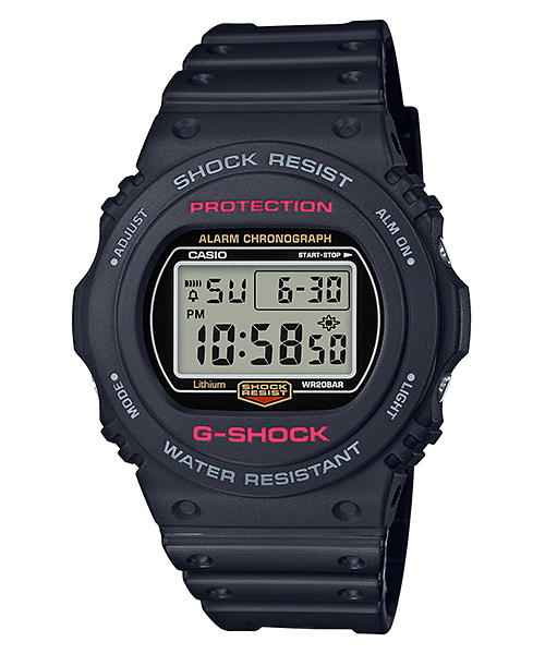 G-Shock Mens 200m Standard - DW-5750E-1DR