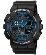 G-Shock Mens 200m Standard - GA-100-1A2DR