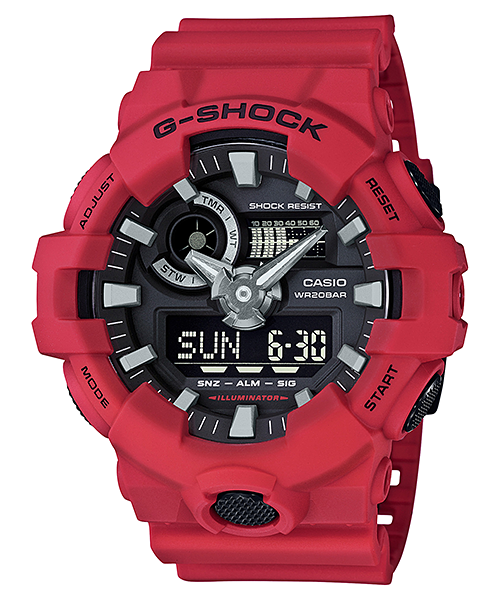 G-Shock Mens 200m Standard - GA-700-4ADR