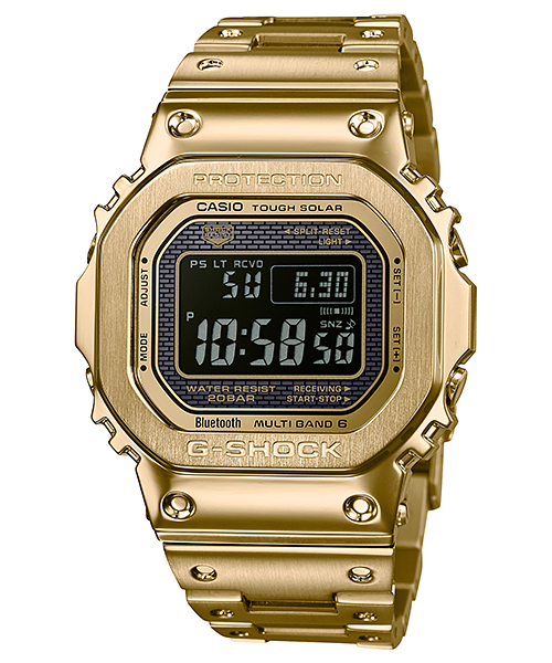 G-Shock Mens 200m Bluetooth G-Steel - GMW-B5000D-9DR