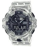 G-Shock Mens 200m Skeleton Standard - GA-700SKE-7ADR