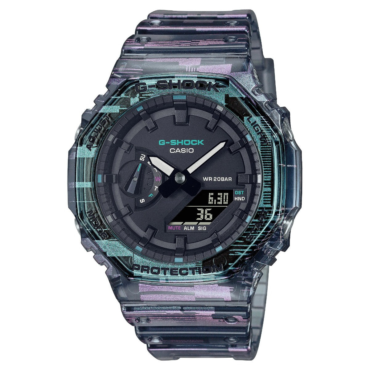 G-Shock Mens 200m Carbon Core - GA-2100NN-1ADR