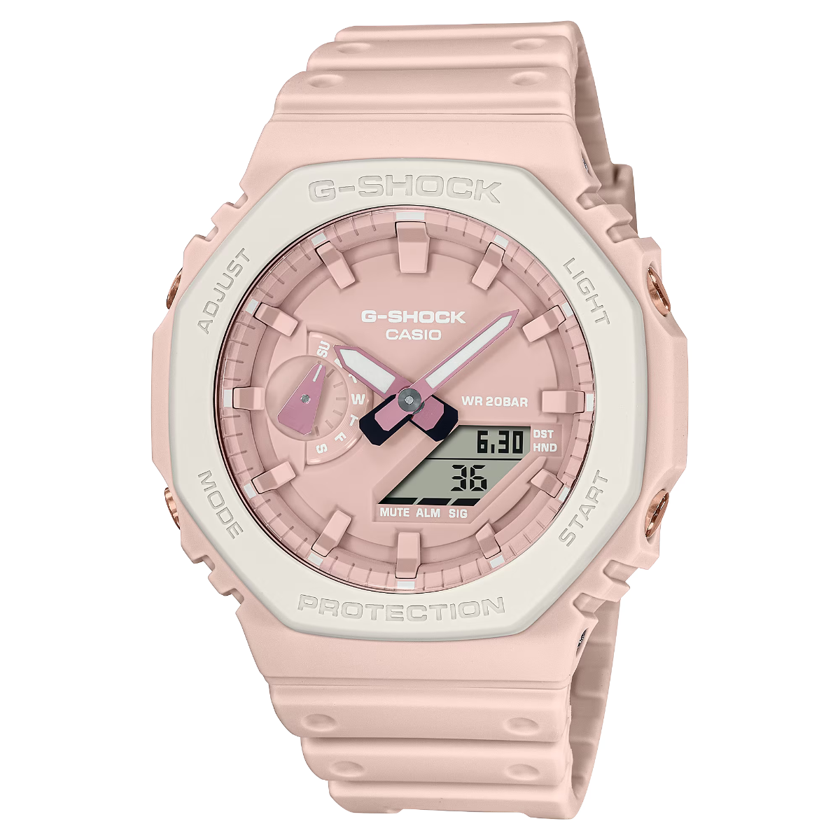 G-Shock Mens 200m Carbon Core - GA-2110SL-4A7DR