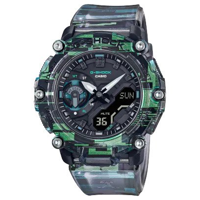 G-Shock Mens 200m Carbon Core - GA-2200NN-1ADR