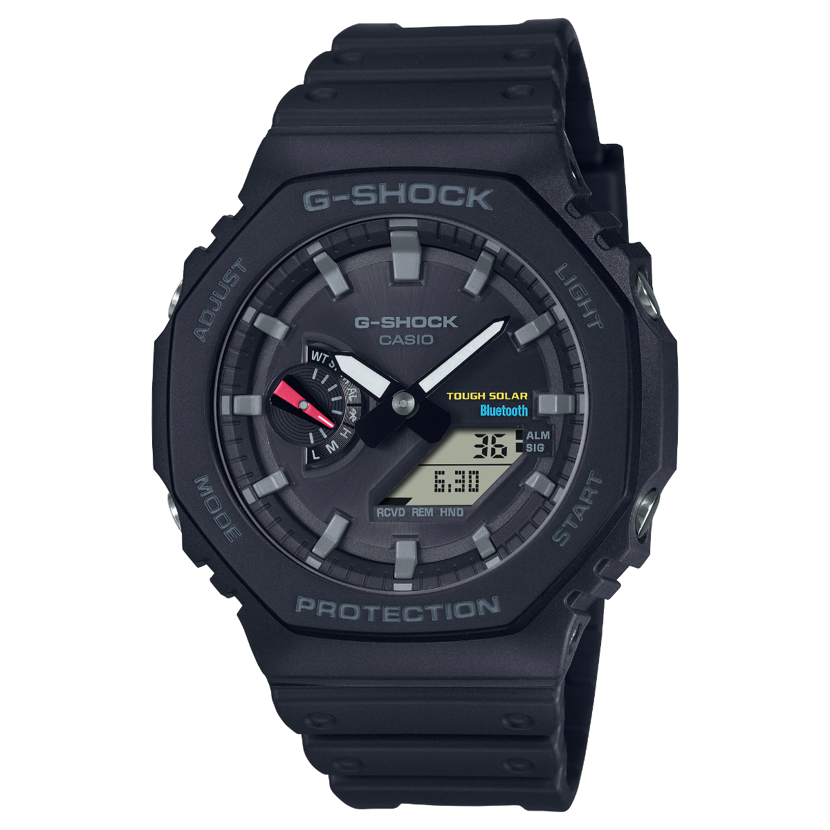 G-Shock Mens 200m Carbon Core Bluetooth Solar - GA-B2100-1ADR