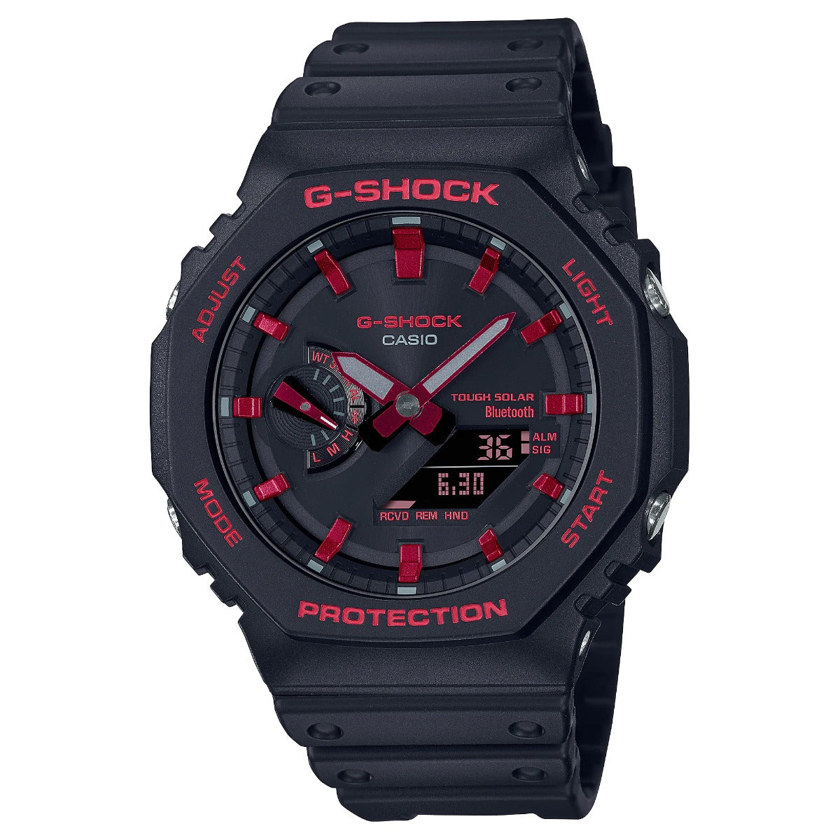 G-Shock Mens 200m Carbon Core Bluetooth Solar - GA-B2100BNR-1ADR