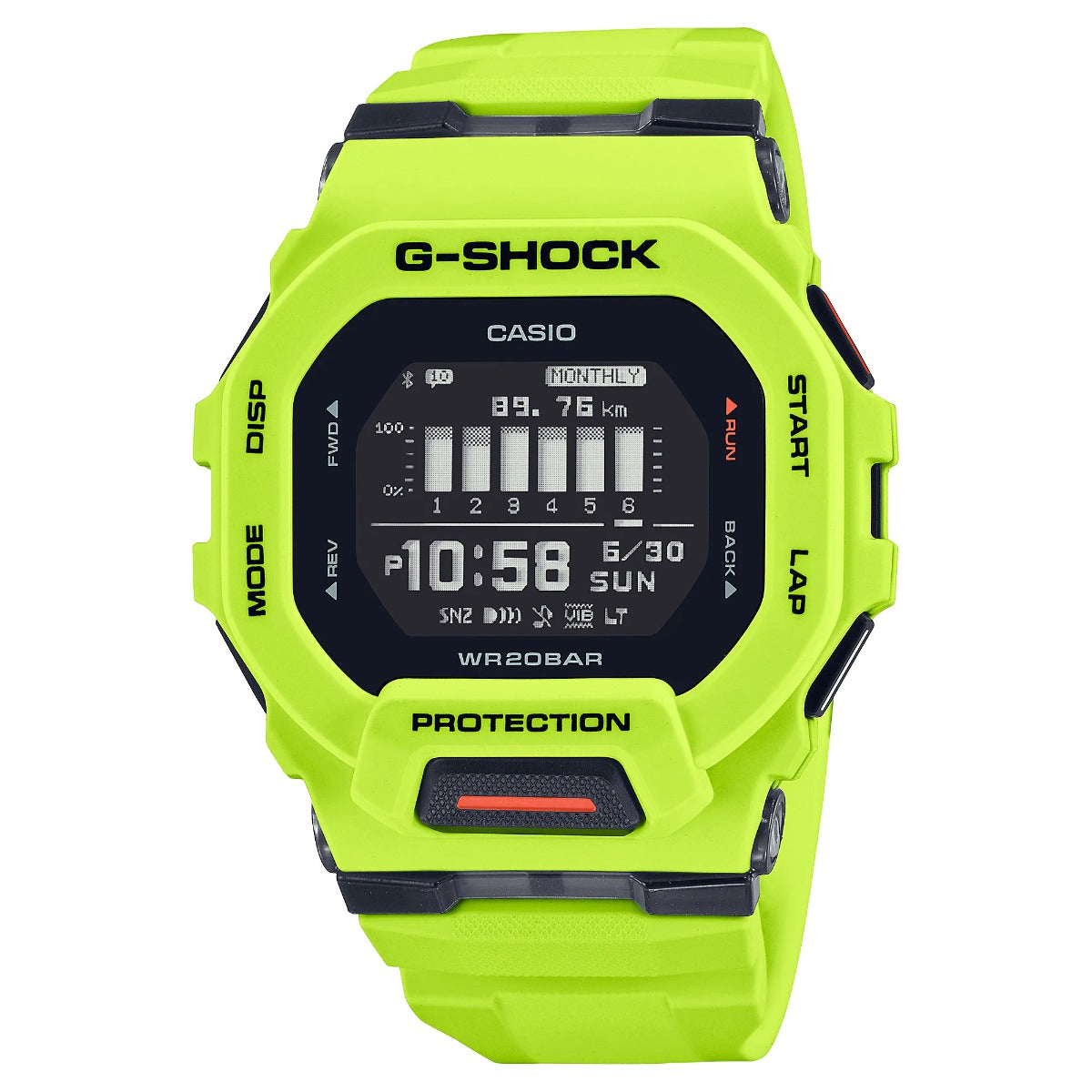 G-Shock Mens 200m Bluetooth Fitness - GBD-200-9ER