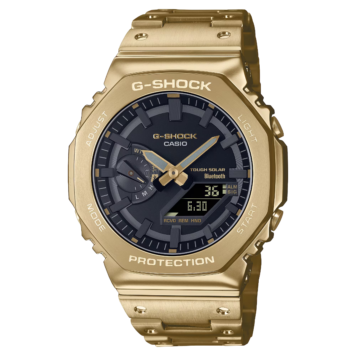 G-Shock Mens 200m Bluetooth G-Steel - GM-B2100GD-9ADR