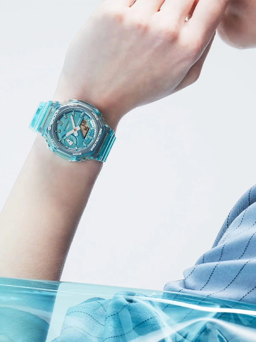 G-Shock Womens 200m Carbon Core - GMA-S2100SK-2ADR