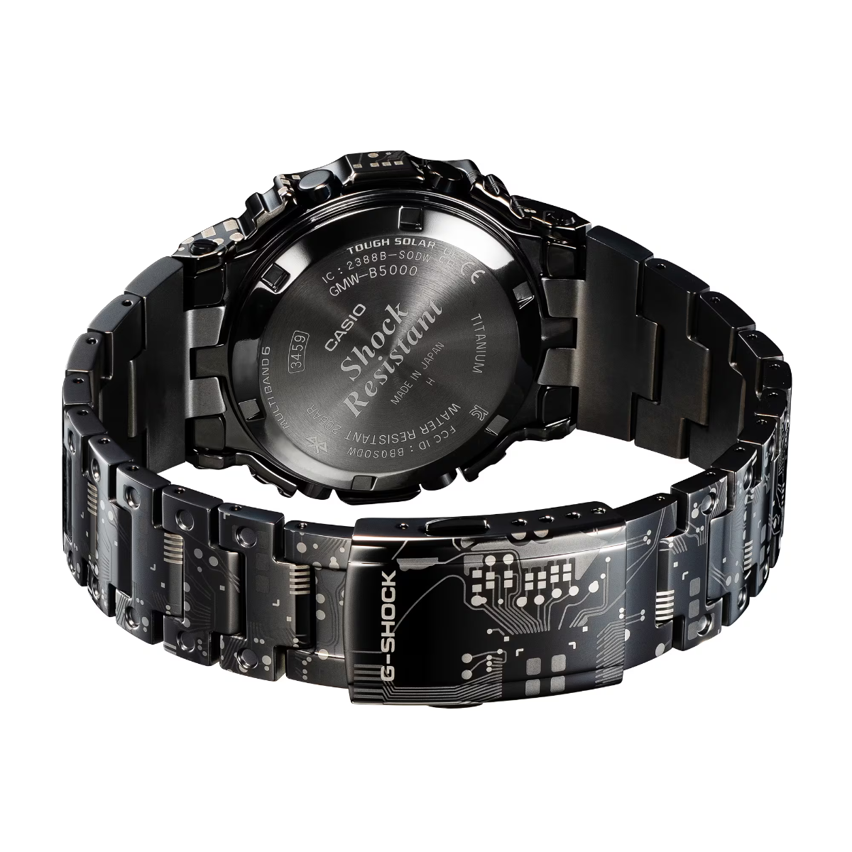 G-Shock Mens 200m Titanium Circuit Camo Limited Edition - GMW-B5000TCC-1M