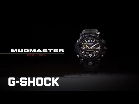 G-Shock Mens 200m Triple Sensor Mudmaster - GWG-1000-1ADR