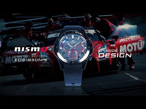 Edifice Mens 100m Solar NISMO Limited Edition - EQS-930NIS-1ADR