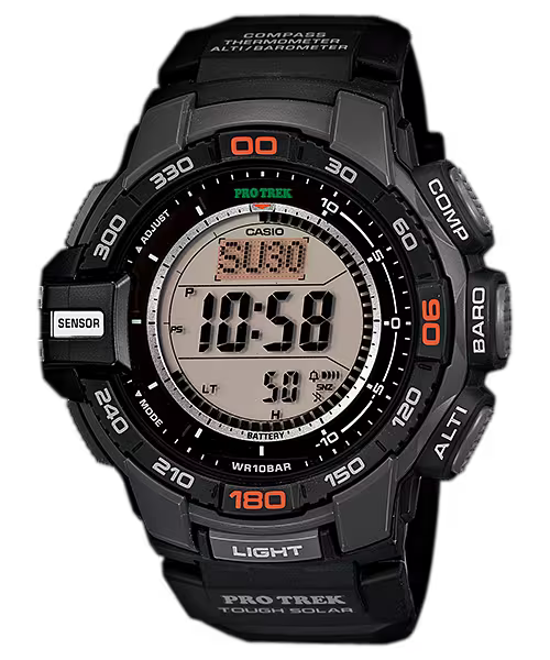 Protrek Mens 100m Solar Triple Sensor - PRG-270-1ER– TCS Online