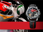 Edifice Mens 100m Honda Racing Solar - EQS-930HR-1ADR