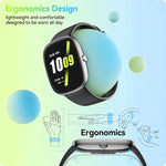 Little Meatball - 46mm Smart Watch For IPhone And Android - Cream