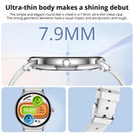 Colmi - V89 Smart Watch 1.43″ AMOLED Display 7.9mm Ultra-Thin Body - Gold