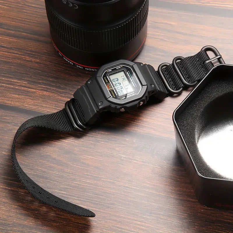 Military Nylon Strap For G-Shock - Black