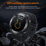 Colmi - V75 GPS Smart Watch With 1.45″ Display & Compass - Black