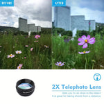 Apexel 10-in-1 Mobile Phone Camera Lens Kit