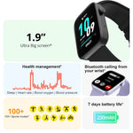 Colmi - P71 Smartwatch 1.9″ Display With Voice Calling & Voice Assistant - Black