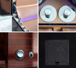 4 Slot Deluxe Watch Winder With 6 Storage Compartments