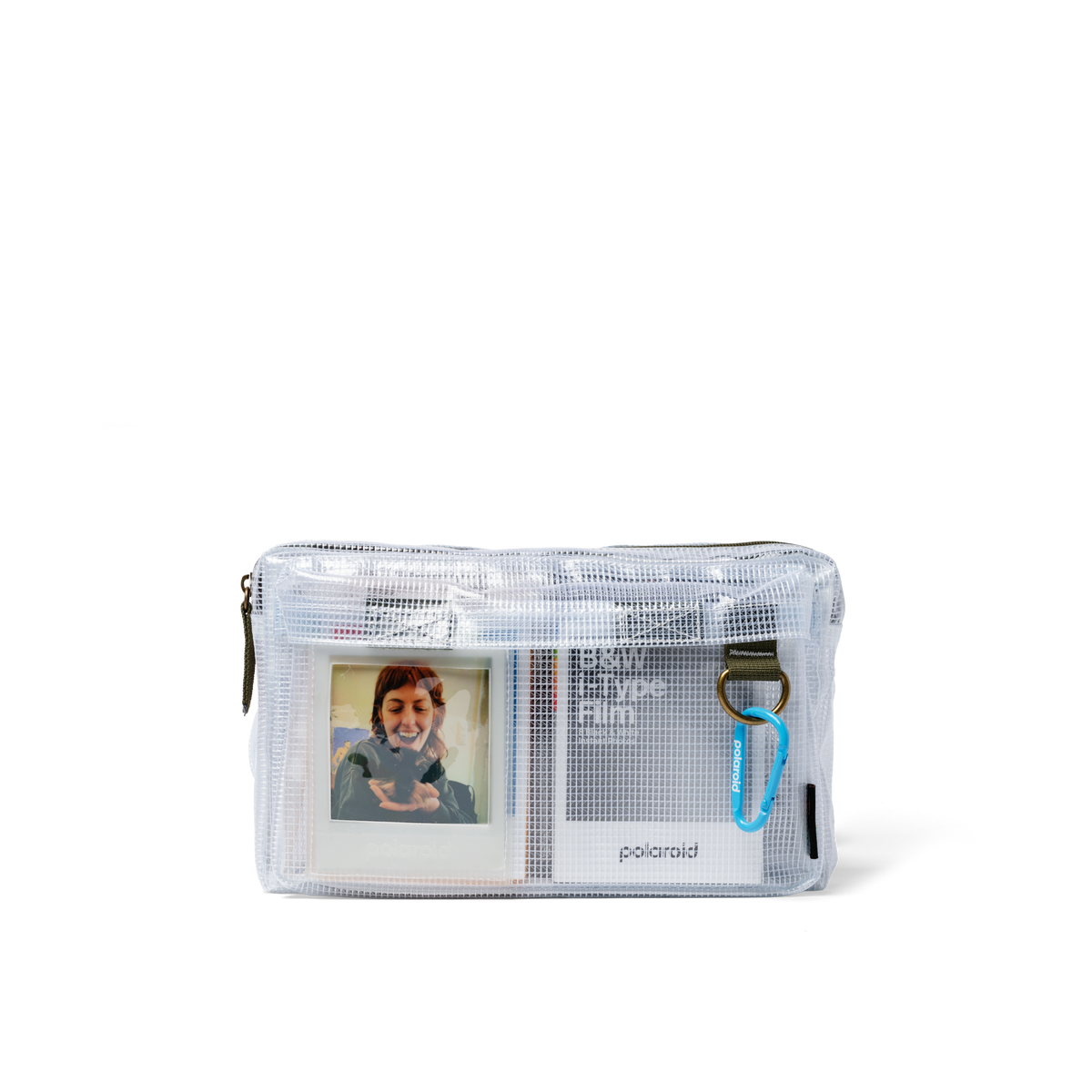Polaroid Ripstop Crossbody Bag - Clear