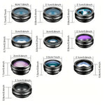 Apexel 10-in-1 Mobile Phone Camera Lens Kit