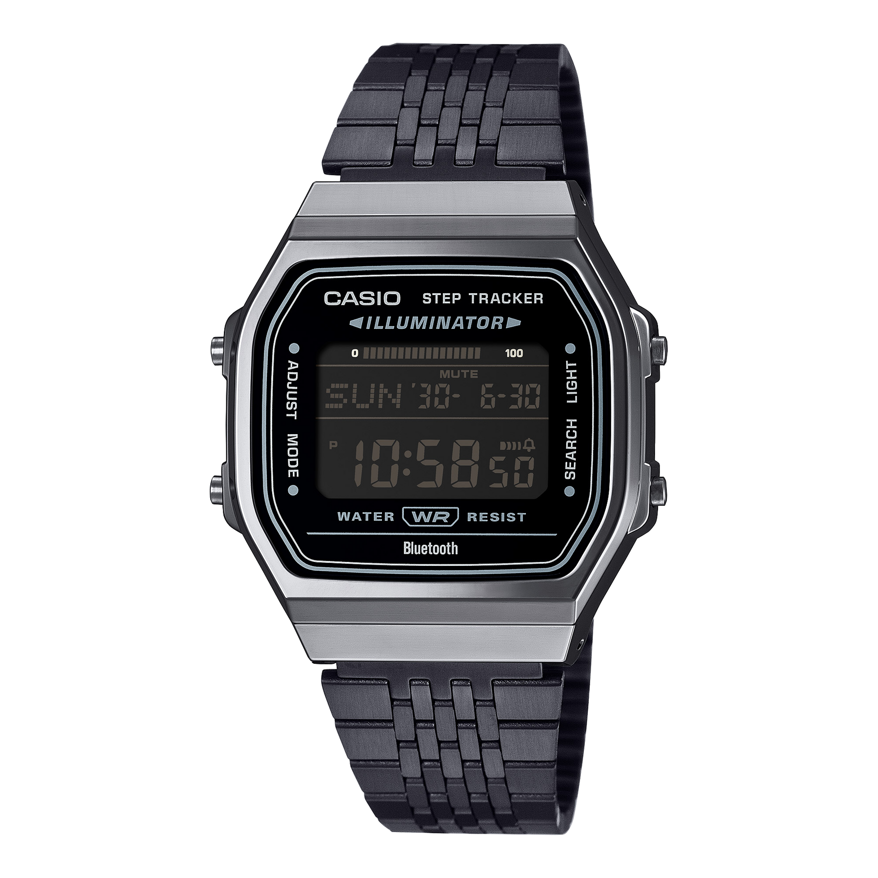 Retro Unisex Bluetooth Step Tracker WR - ABL-100WEGG-1BDF– The Casio Shop