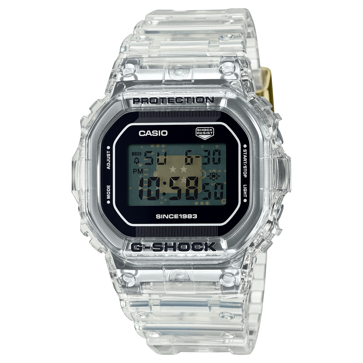 G-Shock Mens 200m Clear Remix Limited Edition - DW-5040RX-7FC