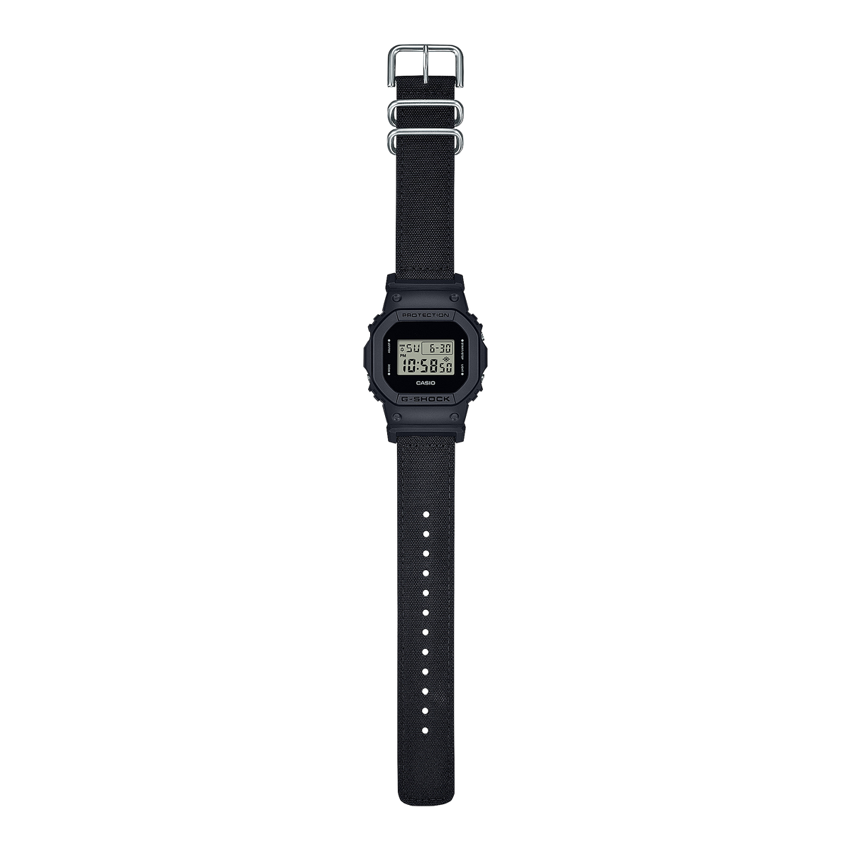 G-Shock Mens 200m Cordura Nylon Standard - DW-5600BCE-1