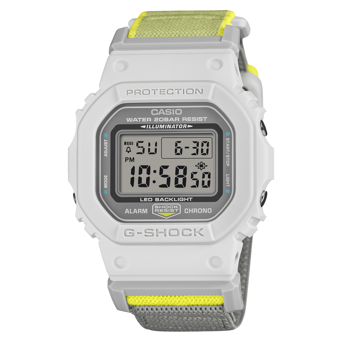 G-Shock Mens 200m Standard Fidlock - DW-5600MNC-7A8DR