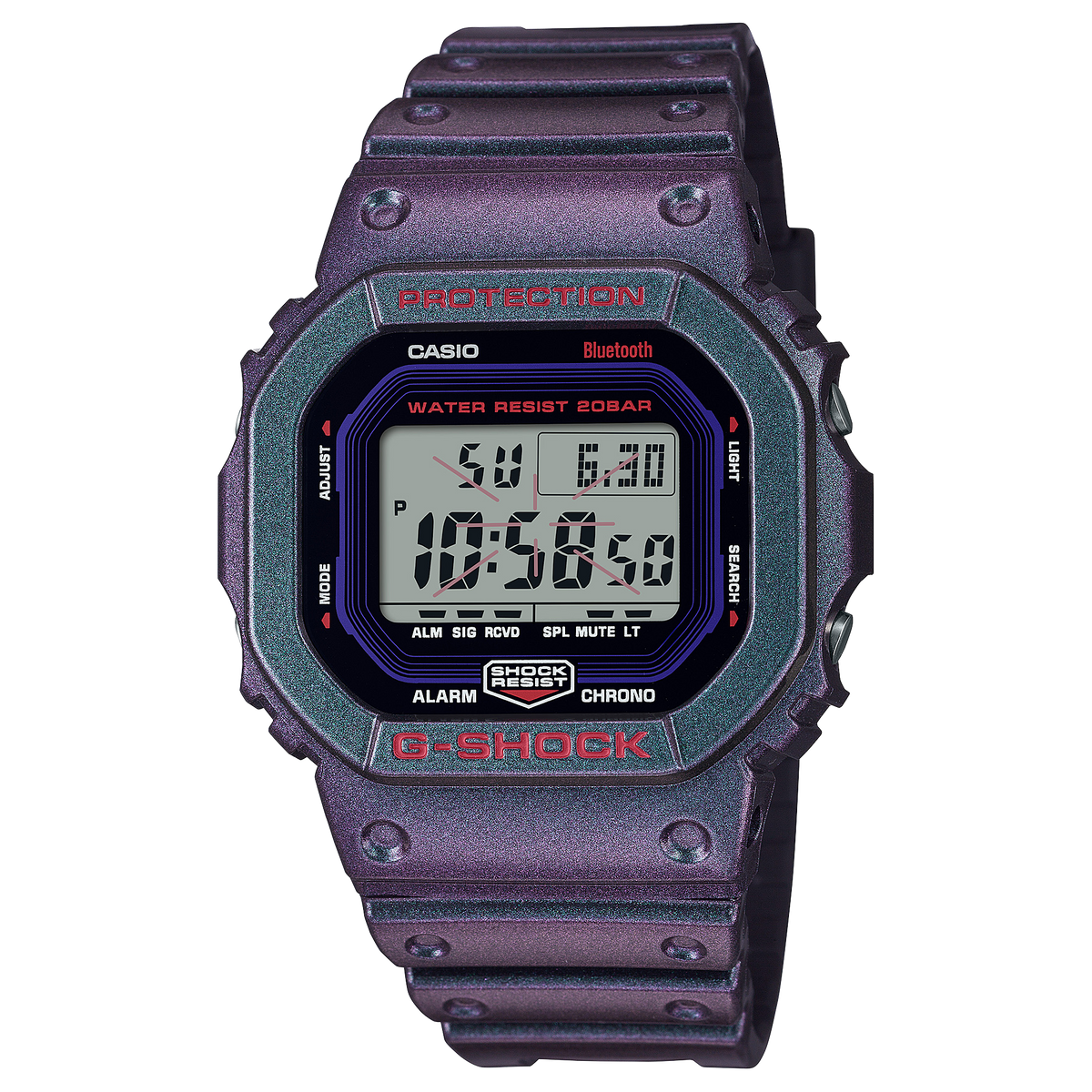 G-Shock 200m Bluetooth Oorsprong - DW-B5600AH-6M 