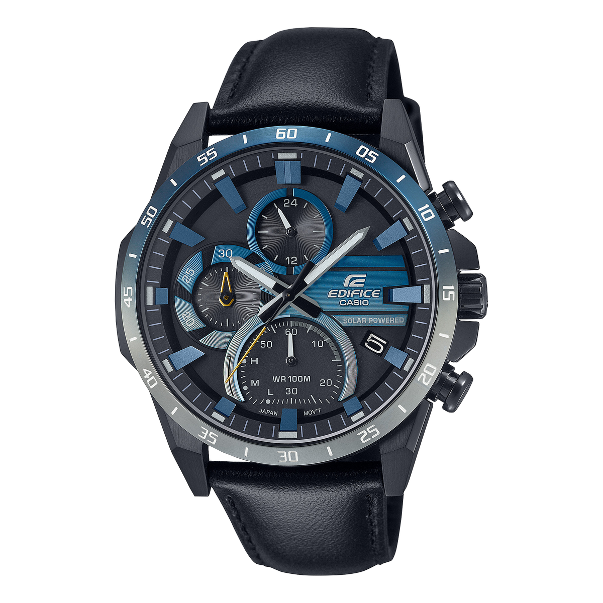 Edifice Mens 100m Nighttime Drivers Series Solar - EQS-940NL-1AVUDF