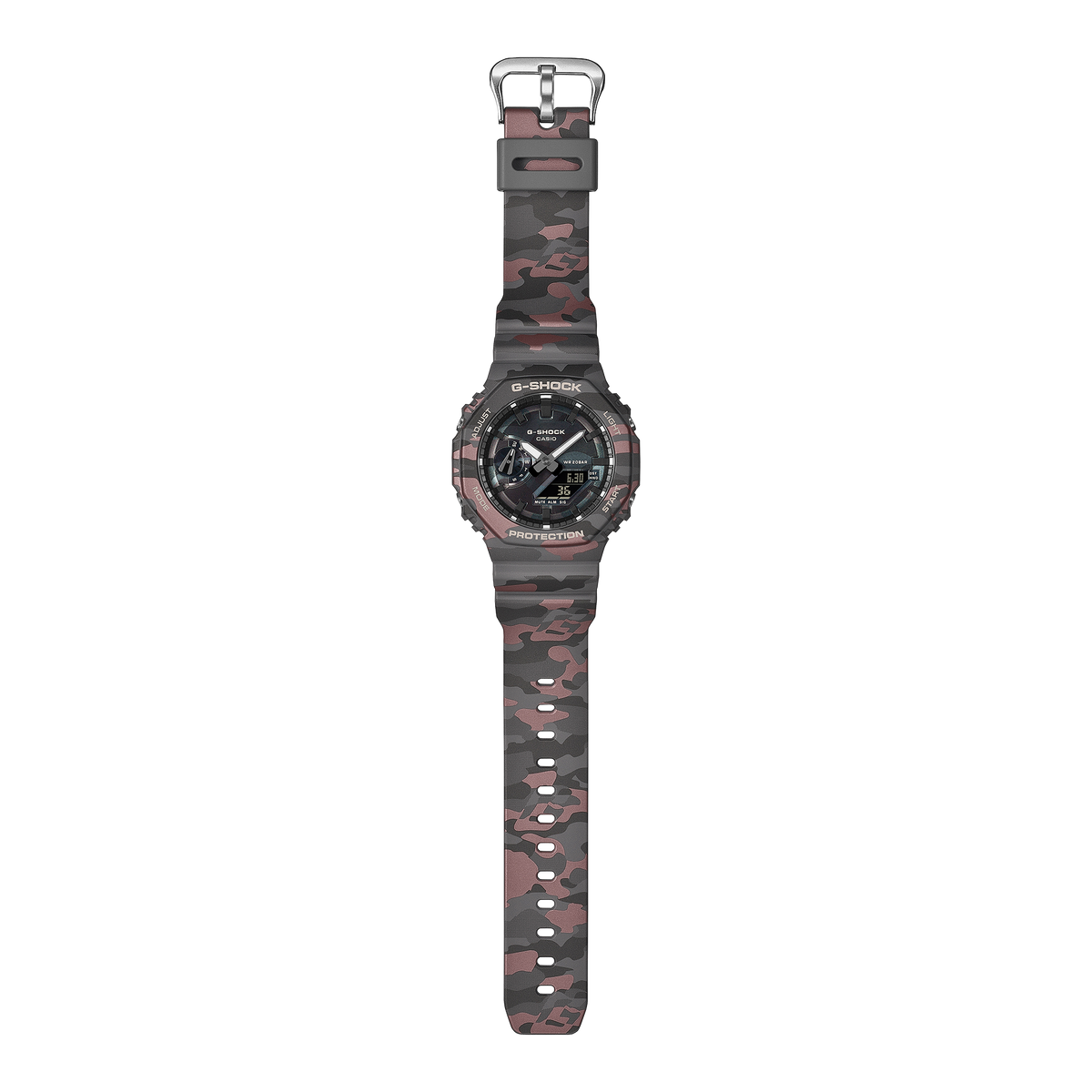 G-Shock Mens 200m Carbon Core Camo - GA-2100CMD-8ADR