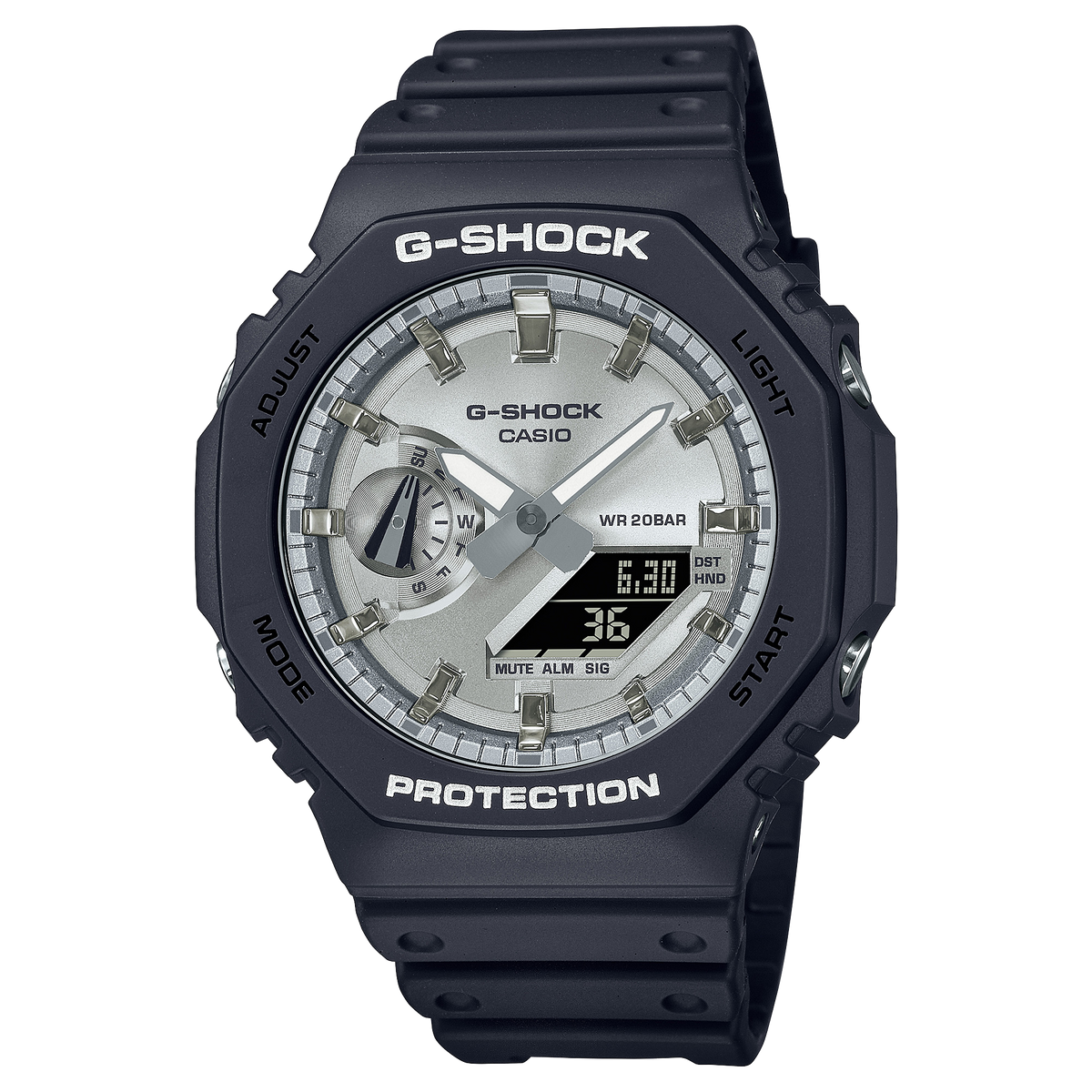 G-Shock Mens 200m Carbon Core - GA-2100SB-1AFC