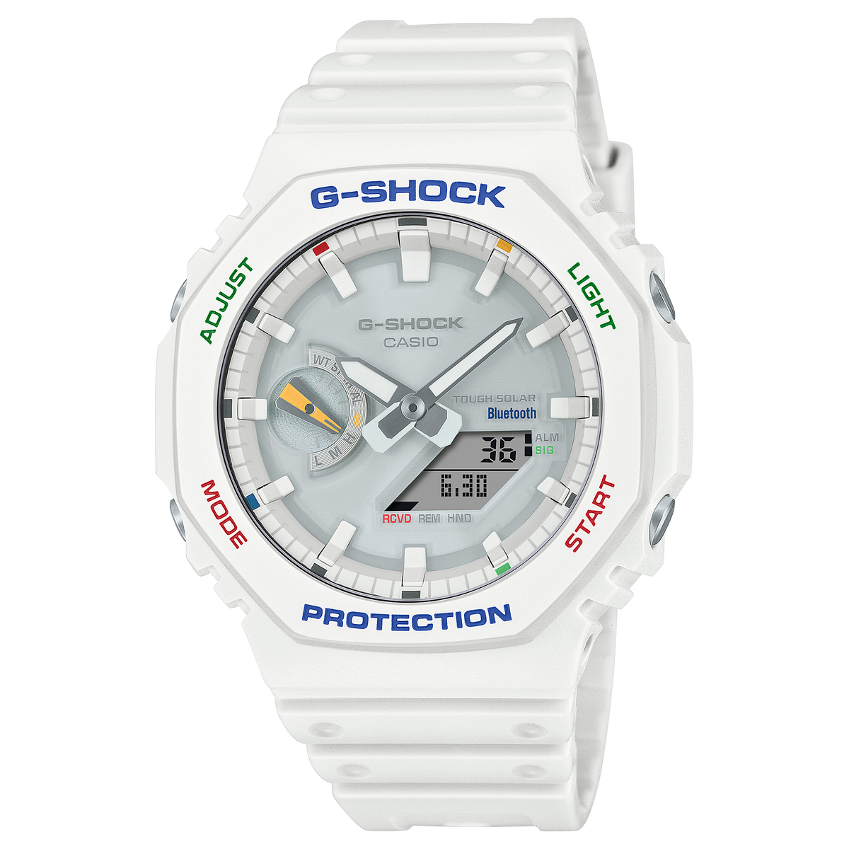G-Shock Mens 200m Carbon Core Bluetooth Solar - GA-B2100FC-7ADR