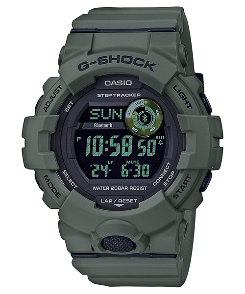G-Shock Mens 200m Bluetooth Move - GBD-800UC-3FC