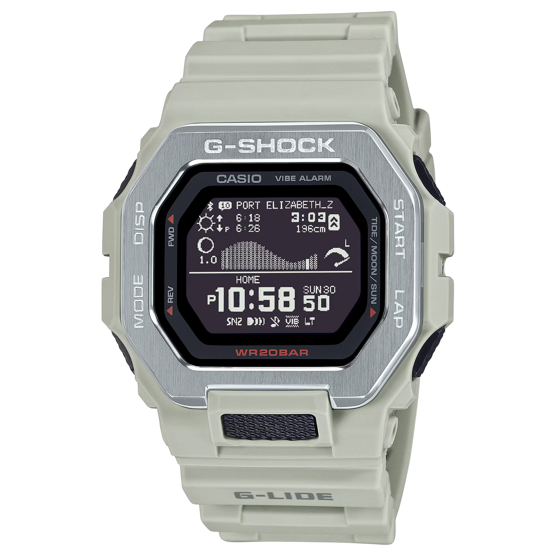 G-Shock Mens 200m G-Lide - GBX-100-8DR– The Casio Shop