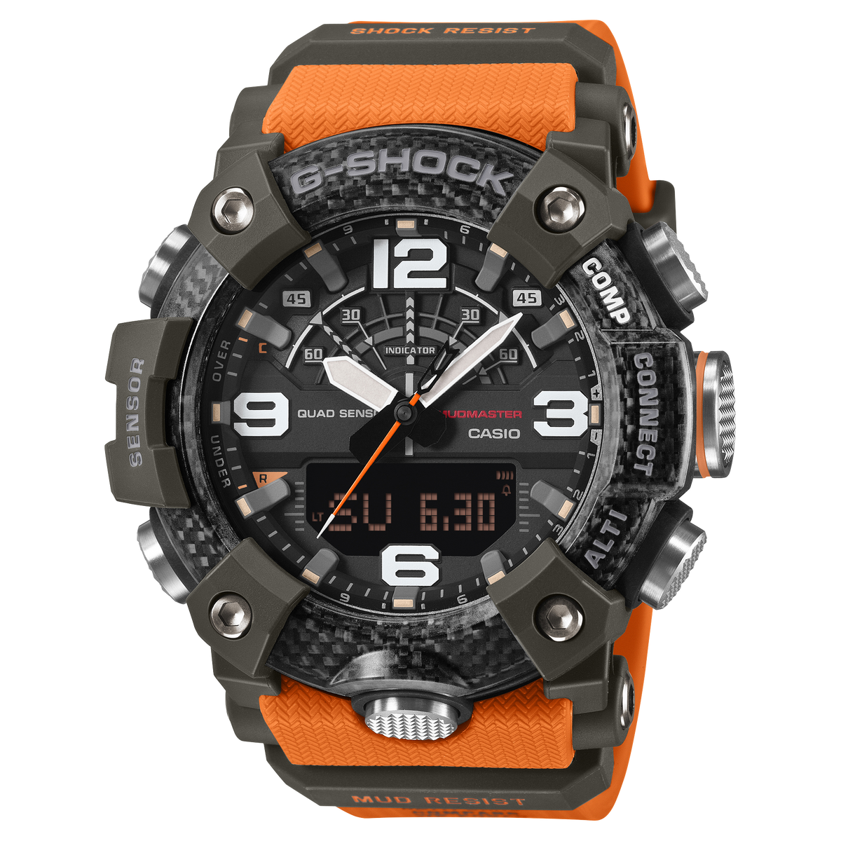G-Shock Mens 200m Quad Sensor Mudmaster - GG-B100X-1A9DR