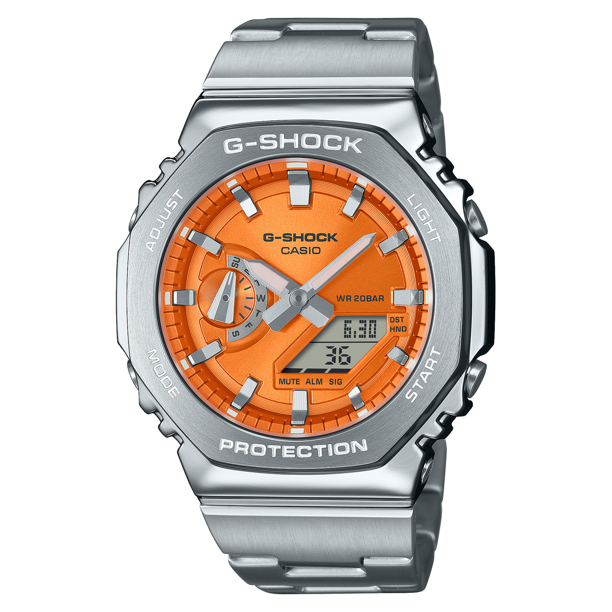 G-Shock Mens 200m G-Steel - GM-2110D-4ADR